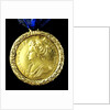 Medal commemorating the capture of Gibraltar, 1704; obverse by J. Croker