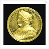 Medal commemorating the Peace of Utrecht, 1713; obverse by J. Croker