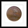 Badge commemorating the Battle of Camperdown, 1797 and Admiral of the Fleet, Adam Duncan (1731-1804); reverse by J.G. Hancock