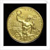 Medal commemorating the 150th anniversary of the Battle of Trafalgar; reverse by Paul Vincze