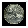 Medal commemorating the 200th anniversary of the birth of  Vice-Admiral Horatio Nelson, 1958; reverse by Paul Vincze