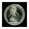 Medal commemorating the capture of Louisbourg, 1758; reverse by G.B. Cipriani