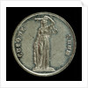 Medal commemorating the 'Ouzel Galley' Society, 1700; obverse by unknown