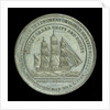 Medal commemorating the centenary of the Lutterworth Tradesmen's original Benefit Society, 1846; reverse by unknown
