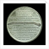 Medal commemorating the Plymouth breakwater and lighthouse; reverse by Allen & Moore