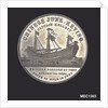 Medal commemorating the Chinese junk 'Keying' by T. Halliday