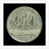 Medal commemorating the Chinese junk 'Keying'; obverse by Allen & Moore