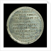 Medal commemorating the Chinese junk 'Keying'; reverse by Allen & Moore