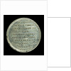 Medal commemorating the Chinese junk 'Keying'; reverse by Allen & Moore