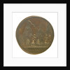 Medal commemorating the capture of French treasure ships, 1745; reverse by J. Kirk