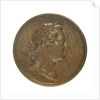 Medal commemorating the 2nd voyage of Captain James Cook, 1772; obverse by W. Barnett