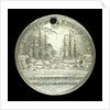 Medal commemorating Captain James Cook's second voyage; reverse by W. Barnett