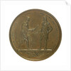 Medal commemorating the Battle of Camperdown, 1797 and Admiral of the Fleet, Adam Duncan (1731-1804); reverse by W. Wyon