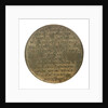 Medal commemorating the Battle of Camperdown, 1797 and Admiral of the Fleet, Adam Duncan (1731-1804); reverse by unknown
