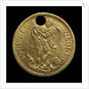 A touch piece; obverse by unknown