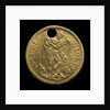 A touch piece; obverse by unknown