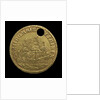 A touch piece; reverse by unknown