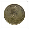 Counter commemorating Admiral Edward Boscawen (1711-1761) and the capture of Louisbourg, 1758; obverse by unknown