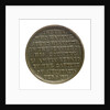 Counter commemorating the capture of St Eustatius, 1781; reverse by unknown