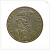 Counter commemorating the capture of St Eustatius, 1781; obverse by unknown