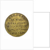 Counter commemorating Vice-Admiral Horatio Nelson (1758-1805) and the Battle of the Nile, 1798; reverse by unknown