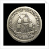 Counter commemorating Vice-Admiral Horatio Nelson (1758-1805) and the Battle of Trafalgar, 1805; reverse by unknown
