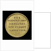 Counter commemorating Admiral of the Fleet Richard Howe (1726-1799) and the Glorious 1st of June, 1794; reverse by unknown