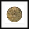 Advertisement check; obverse by S. Hiron