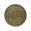 Counter commemorating the Thames tunnel and Trafalgar Square Memorial; obverse by unknown