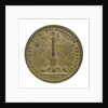 Counter commemorating the Thames tunnel and Trafalgar Square Memorial; reverse by unknown