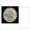 Counter commemorating Queen Victoria; reverse by Allen & Moore