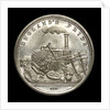Counter commemorating Prince Albert; reverse by Allen & Moore