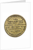 Counter commemorating the Chinese junk 'Keying'; reverse by unknown