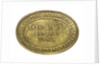 Counter commemorating the Liverpool International Shipwrights' Friendly Society; reverse by unknown