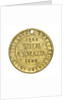 Theatre pass commemorating the tercentenary of the Spanish Armada, 1888; reverse by unknown
