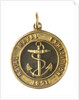Badge commemorating The Royal Naval Exhibition, 1891; obverse by unknown