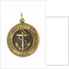 Badge commemorating The Royal Naval Exhibition, 1891; obverse by unknown