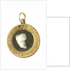 Badge commemorating The Royal Naval Exhibition, 1891; reverse by Unknown