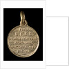 Badge commemorating the Trafalgar centenary, 1905; reverse by unknown