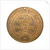 Medalet commemorating the Trafalgar Centenary and the St George's Society and Sons of England, of Ottawa; reverse by unknown