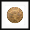 Medalet commemorating the Trafalgar Centenary and the St George's Society and Sons of England, of Ottawa; reverse by unknown