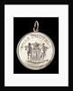 Medalet commemorating the visit of HMS 'Antrim' Captain Inglefield to Antwerp, 1906; obverse by J. Baetes