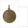 Medalet commemorating HMS 'Prince of Wales'; reverse by unknown