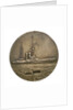 Medalet commemorating HMS 'Dominion'; reverse by W.M.C.