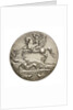Medalet commemorating HMS 'Bellerophon'; obverse by V.B.