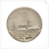 Medalet commemorating HMS 'Hampshire'; reverse by V. & S.