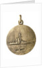 Medalet commemorating HMS 'Hibernia'; reverse by V.B.