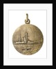 Medalet commemorating HMS 'Hibernia'; reverse by V.B.