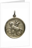 Medalet commemorating the raid on Zeebrugge and Ostend, 1918; obverse by unknown