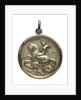 Medalet commemorating the raid on Zeebrugge and Ostend, 1918; obverse by unknown